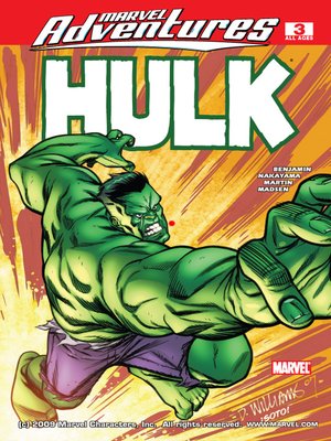 cover image of Marvel Adventures Hulk, Issue 3